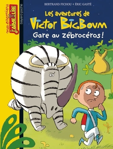 Livrenpoche : GARE AU ZEBROCEROS ! - Victor BIG BOUM - Bertrand Fichou - Livre