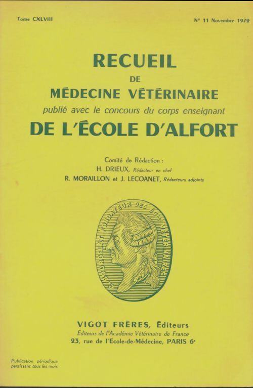 Livrenpoche : Recueil de médecine vétérinaire Tome CXLVIII n°11 - Collectif - Livre