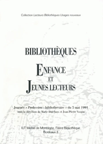 Livrenpoche : Bibliothèques enfance et jeunes lecteurs - Collectif - Livre