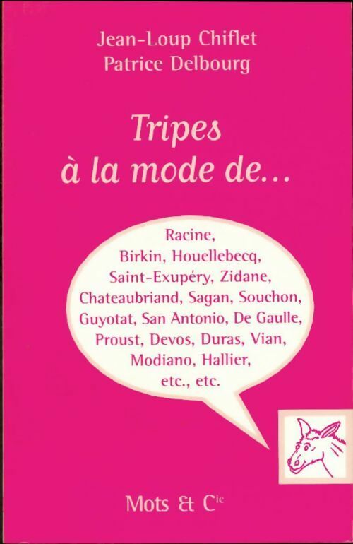 Livrenpoche : Tripes à la mode...  - Jean-Loup Chiflet, Chiflet - Livre