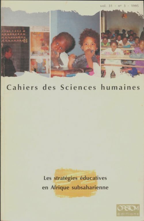 Livrenpoche : Cahiers des sciences humaines vol.31 n°3 - Collectif - Livre