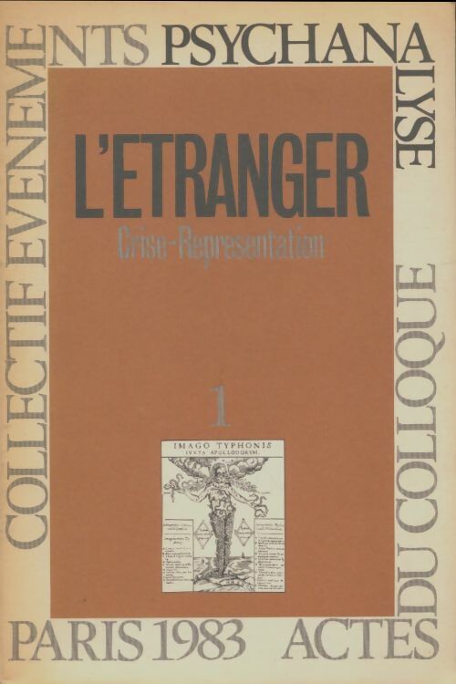 Livrenpoche : L'étranger crise-représentation - Collectif - Livre