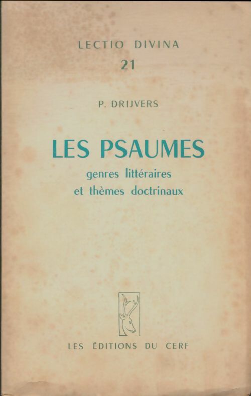 Livrenpoche : Les Psaumes  - P. Drijvers - Livre