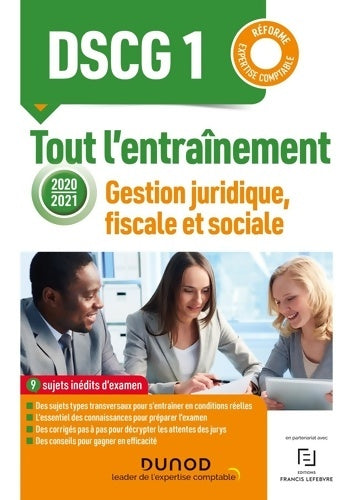 Livrenpoche : DSCG 1 - Gestion juridique fiscale et sociale 2020/2021 - Tout l'entraînement : Tout l'entraînement - Réforme Expertise comptable - Céline Mansencal - Livre