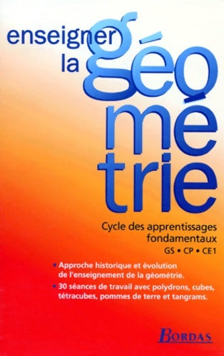 Livrenpoche : ENSEIGNER géométrie CYCLE 2 - Josiane Hélayel - Livre