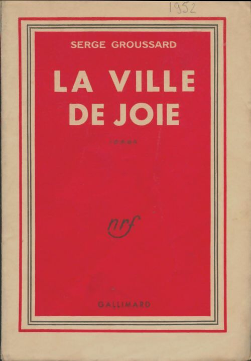 Livrenpoche : La ville de joie - Serge Groussard - Livre