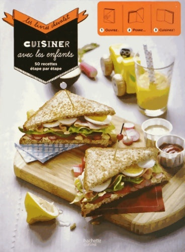 Livrenpoche : Cuisiner avec les enfants : 50 recettes étape par étape - AnneCé Bretin - Livre