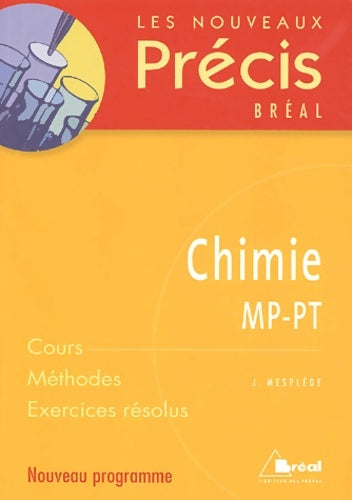 Livrenpoche : Chimie MP-PT - Jacques Mesplède - Livre
