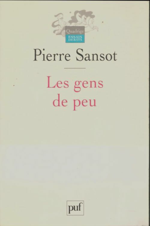Livrenpoche : Les gens de peu - Pierre Sansot - Livre
