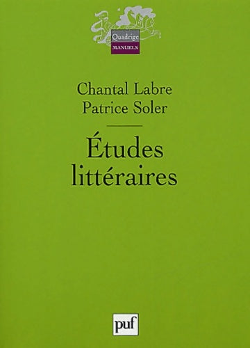Livrenpoche : Études littéraires - Chantal Labre - Livre