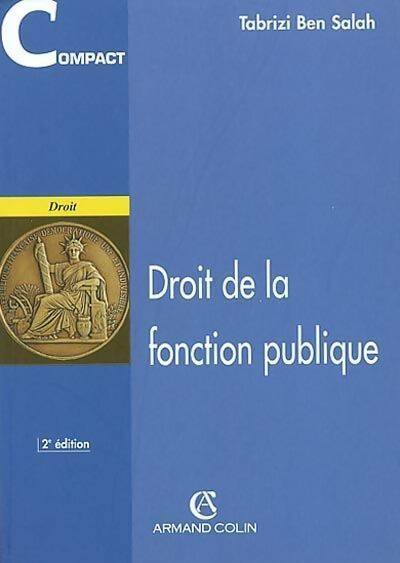 Livrenpoche : Droit de la fonction publique - Ben Salah - Livre