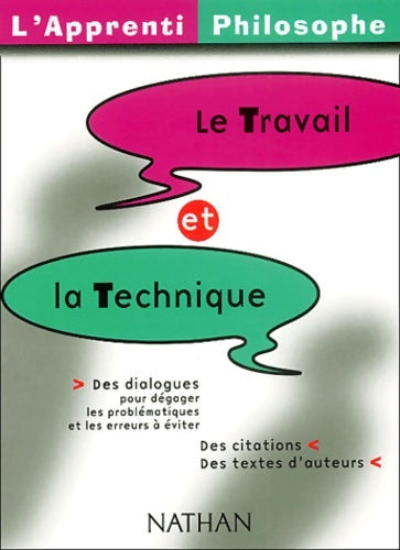 Livrenpoche : Le travail et la technique - Isabelle Million - Livre
