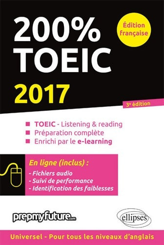 Livrenpoche : 200% TOEIC 2017 listening & reading - Mick Byrne - Livre