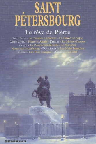 Livrenpoche : Saint-Pétersbourg le rêve de pierre - Collectif - Livre