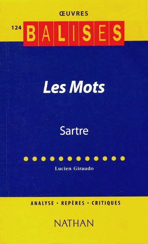 Livrenpoche : Les mots - Jean-Paul Sartre - Livre