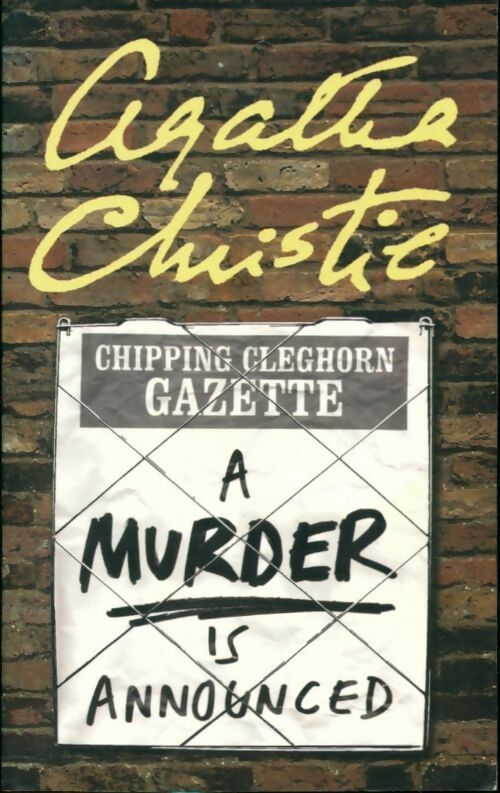 Livrenpoche : A murder is announced - Agatha Christie - Livre