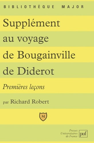 Livrenpoche : Supplément au voyage de bougainville de Diderot : Premières leçons - Richard Robert - Livre