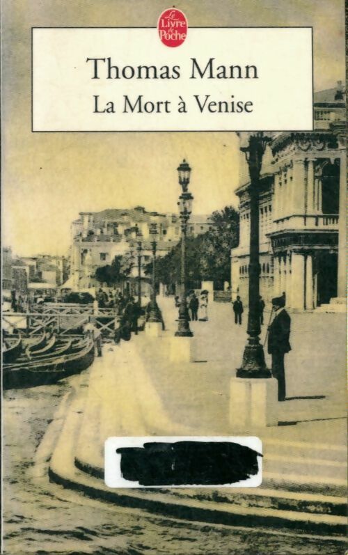 Livrenpoche : La mort à Venise / Tristan - Thomas Mann - Livre
