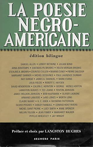 Livrenpoche : La poésie négro-américaine  - Langston Hughes - Livre