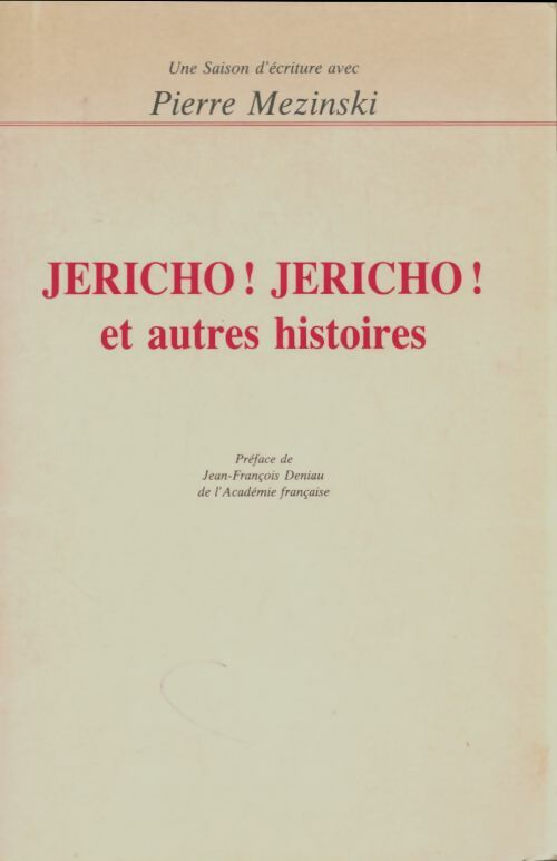 Livrenpoche : Jericho ! Jericho ! Et autres histoires - Pierre Mezinski - Livre