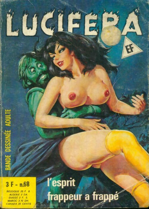 Livrenpoche : Lucifera n°68 : L'esprit frappeur a frappé - Collectif - Livre