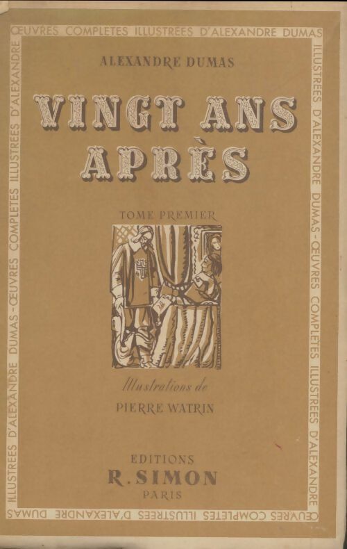 Livrenpoche : Vingt ans après Tome I - Alexandre Dumas - Livre