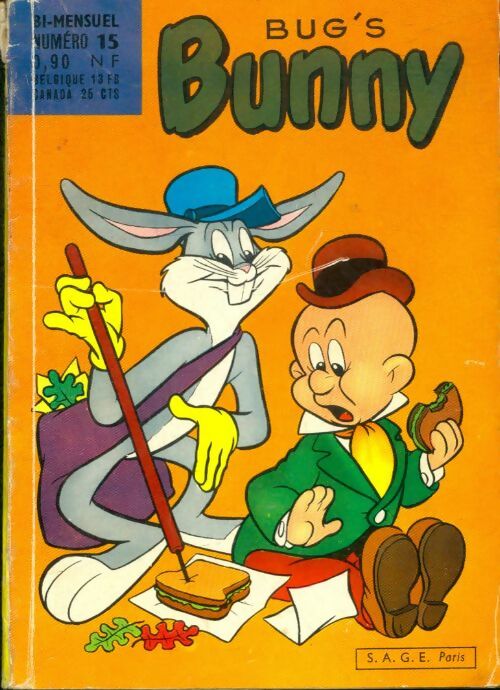 Livrenpoche : Bugs Bunny n°15 - Collectif - Livre