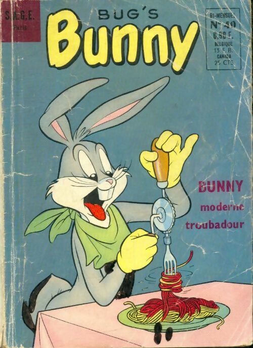 Livrenpoche : Bugs Bunny n°40 - Collectif - Livre