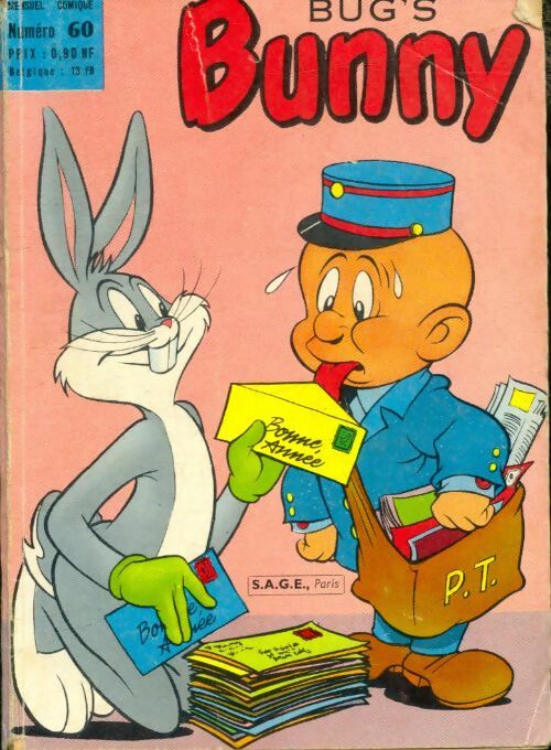 Livrenpoche : Bugs Bunny (première série) - mensuel n°60 - Collectif - Livre