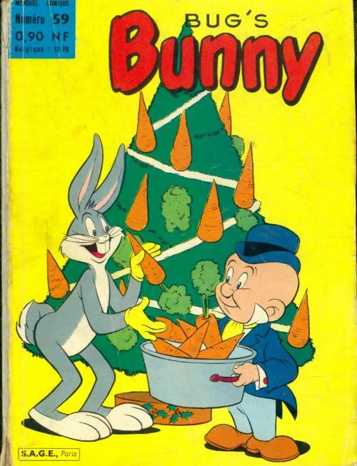 Livrenpoche : Bugs Bunny (première série) - mensuel n°59 - Collectif - Livre