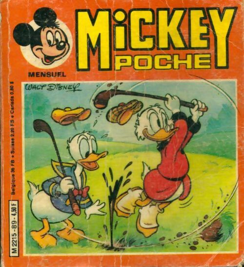 Livrenpoche : Mickey poche n°89 - Collectif - Livre