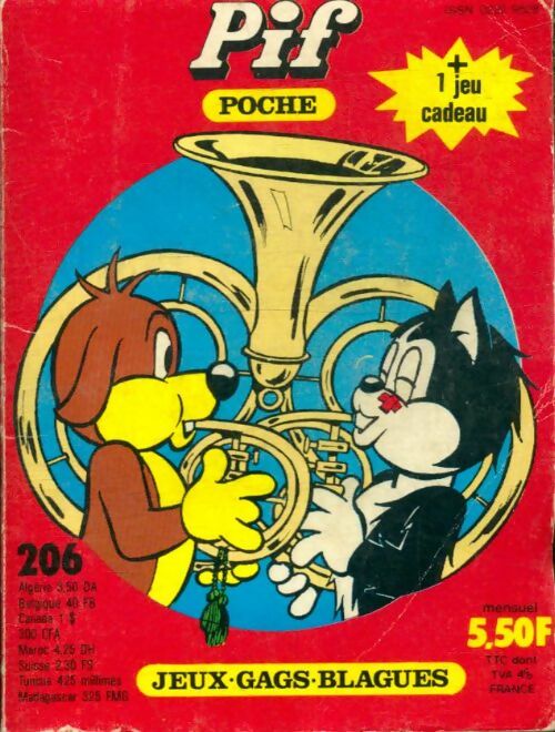 Livrenpoche : Pif Poche n°206 - Collectif - Livre