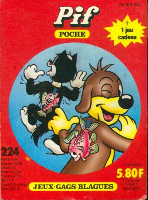Livrenpoche : Pif Poche n°224 - Collectif - Livre