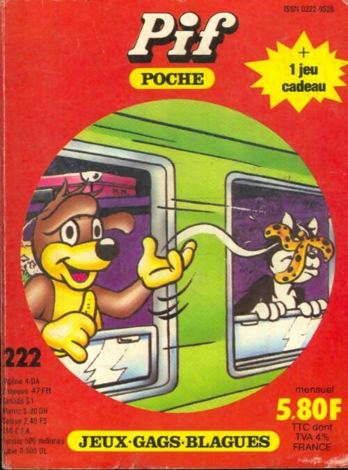 Livrenpoche : Pif Poche n°222 - Collectif - Livre