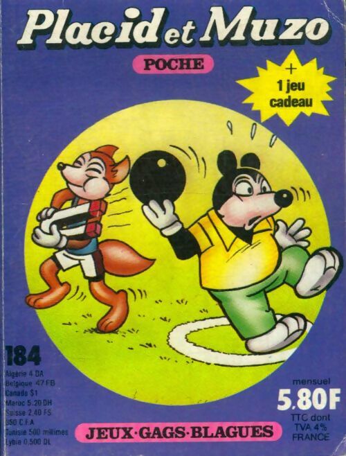 Livrenpoche : Placid et Muzo poche n°184 - Collectif - Livre
