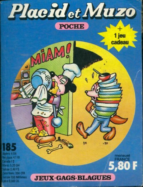Livrenpoche : Placid et Muzo poche n°185 - Collectif - Livre