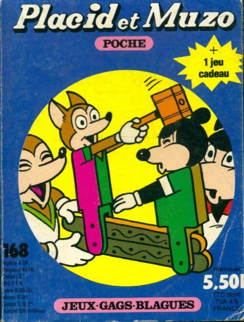 Livrenpoche : Placid et Muzo poche n°168 - Collectif - Livre
