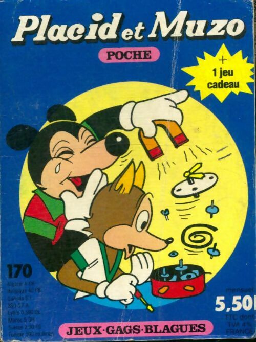Livrenpoche : Placid et Muzo poche n°170 - Collectif - Livre