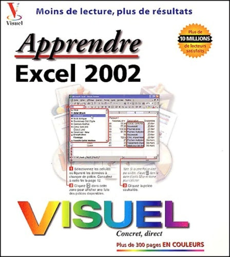 Livrenpoche : Apprendre Excel 2002 - MaranGraphics - Livre