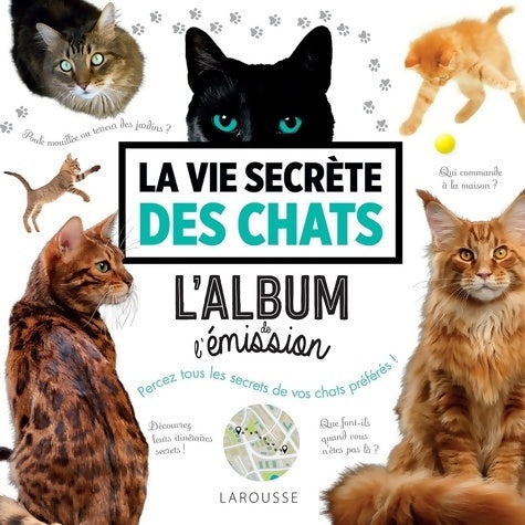 Livrenpoche : La vie secrète des chats - L'album de l'émission - Laetitia Barlerin - Livre