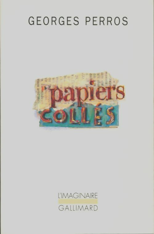 Livrenpoche : Papiers collés Tome I - Georges Perros - Livre