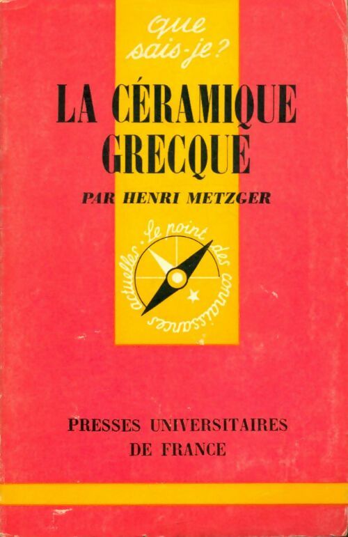 Livrenpoche : La céramique grecque - Henri Metzger - Livre