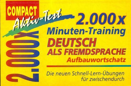 Livrenpoche : 2.000 x minuten-training - Collectif - Livre