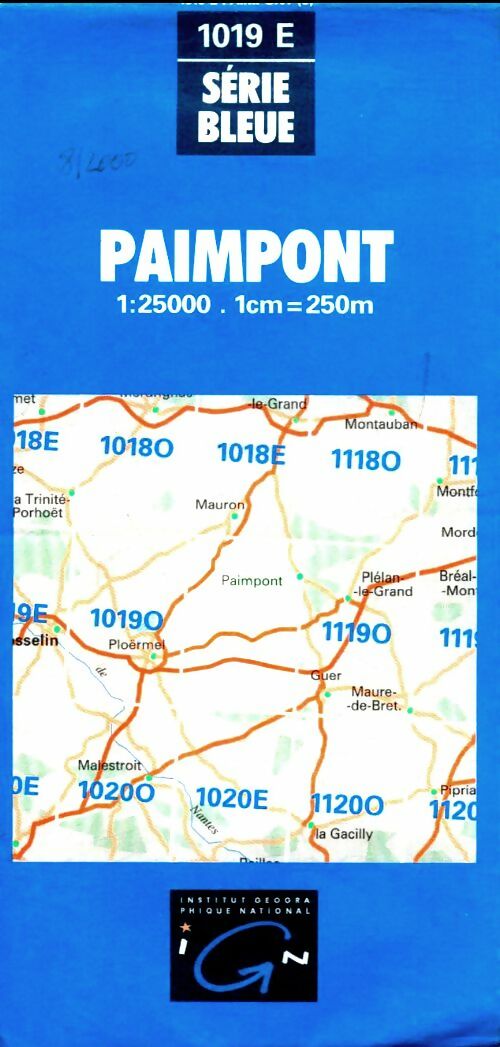 Livrenpoche : Carte de randonnée : Paimpont - Collectif - Livre