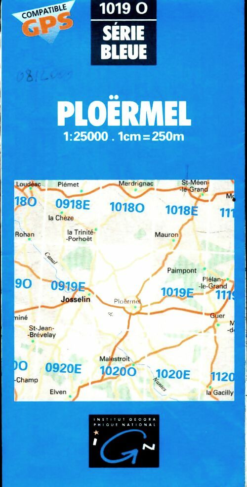 Livrenpoche : Carte de randonnée : Ploërmel - Collectif - Livre