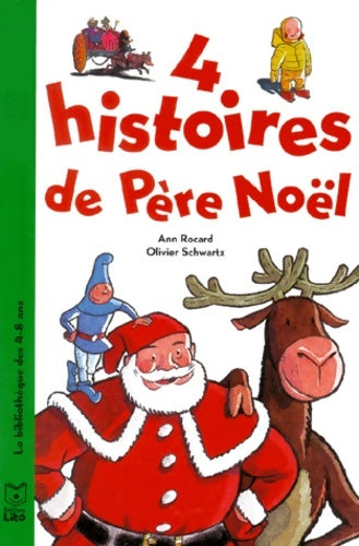 Livrenpoche : 4 histoires du père Noël - Ann Rocard - Livre