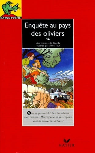 Livrenpoche : Enquête au pays des oliviers - Giorda - Livre