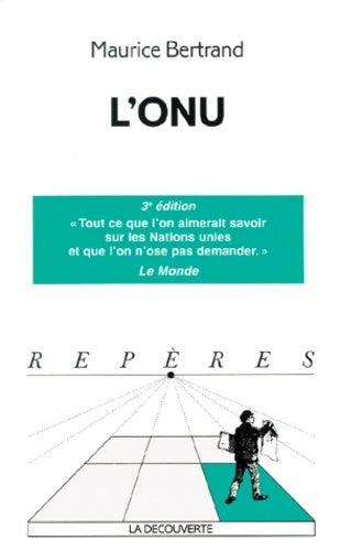 Livrenpoche : L'onu 3ème édition - Maurice Bertrand - Livre