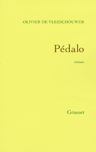 Livrenpoche : Pédalo - Olivier De Vleeschouwer - Livre