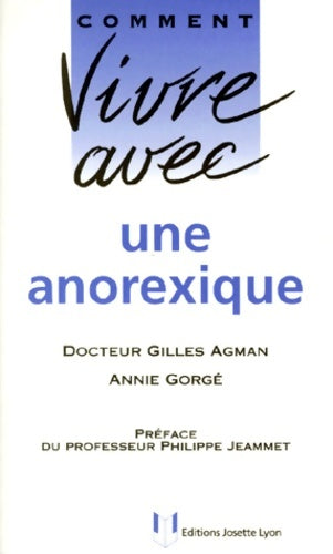 Livrenpoche : Vivre avec une Anorexique - Agman - Livre